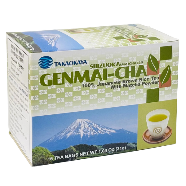 スリムビューティハウスVirega Matcha 80袋 Genmai-cha Tea Bags – Takaokaya USA