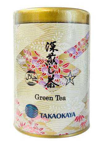 Fukamushi Green Tea Leaf in Can