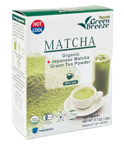 Green Breeze Organic Matcha Stick Type