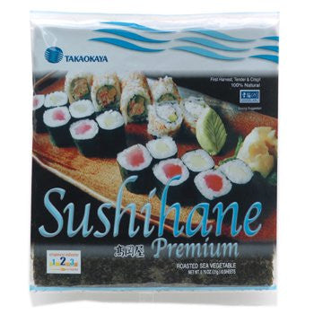 Alga Nori - Yaki Nori - Sushi - Golden Turtle Brand - 50 Fogli da 2,8