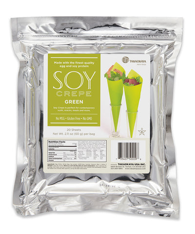 Soy Crepe Green (20 sheets)