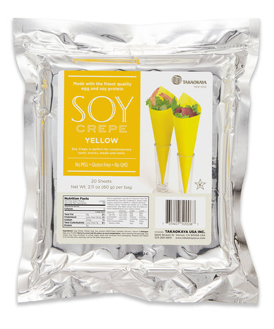 Soy Crepe Yellow (20 sheets)